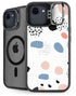Patterned Dots iPhone 16e Kickstand Case