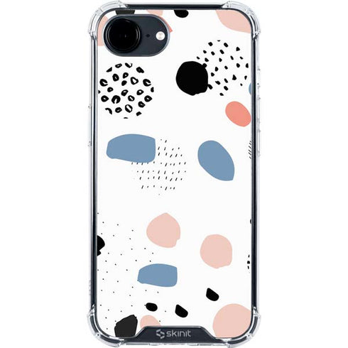 Patterned Dots iPhone 16e Clear Case