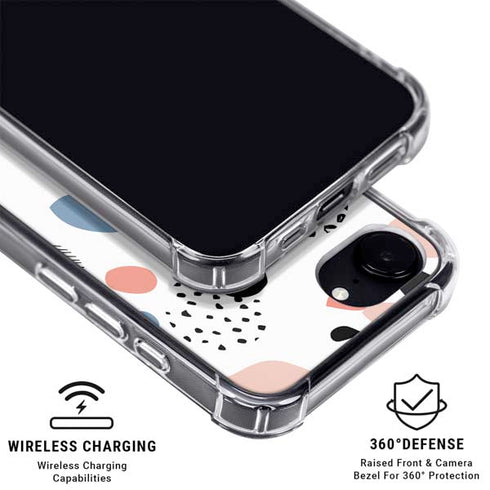 Patterned Dots iPhone 16e MagSafe Case