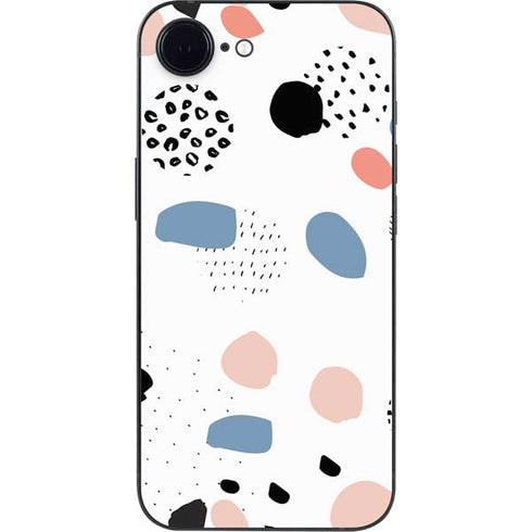Patterned Dots iPhone 16e Skin