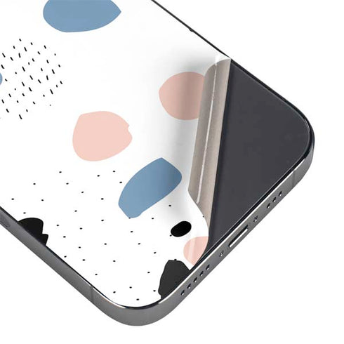 Patterned Dots iPhone 16e Skin