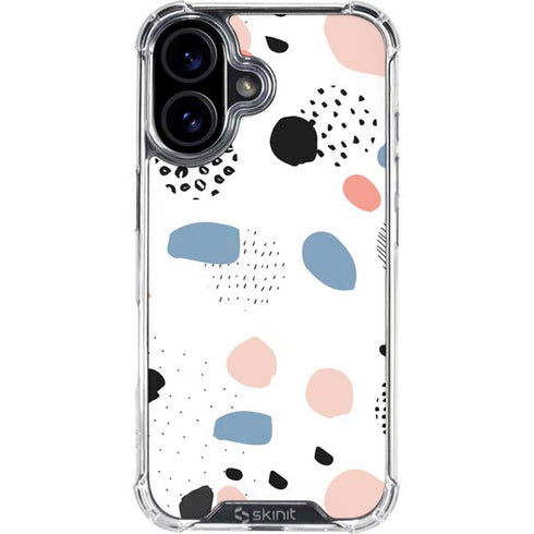 Patterned Dots iPhone 17 Clear Case