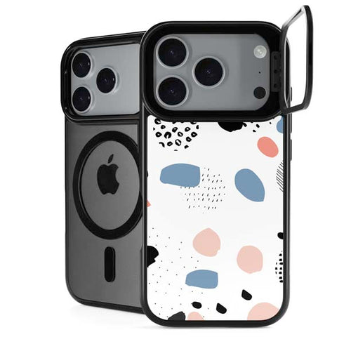 Patterned Dots iPhone 18 Pro Kickstand Case