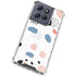 Patterned Dots Moto G 5G (2025) Clear Case
