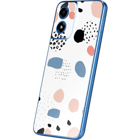Patterned Dots Moto G Play 4G (2024) Skin
