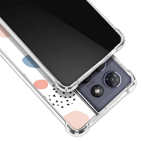 Patterned Dots Moto G Stylus 5G (2025) Clear Case