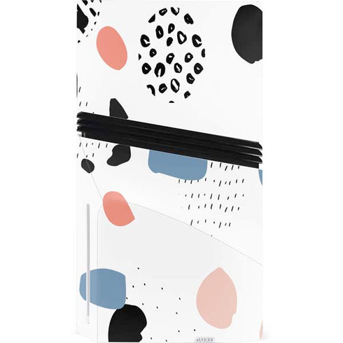 Patterned Dots PS5 Pro Disk Bundle Skin