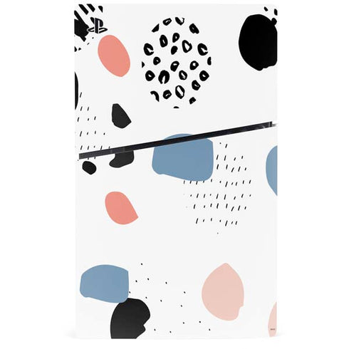 Patterned Dots PS5 Slim Digital Edition Console Skin