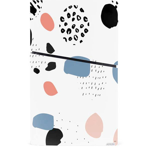 Patterned Dots PS5 Slim Digital Edition Console Skin