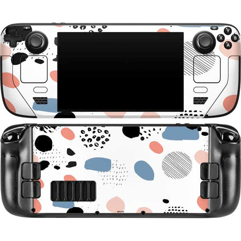 Patterned Dots Steam Deck Handheld Gaming Computer OLED Skin