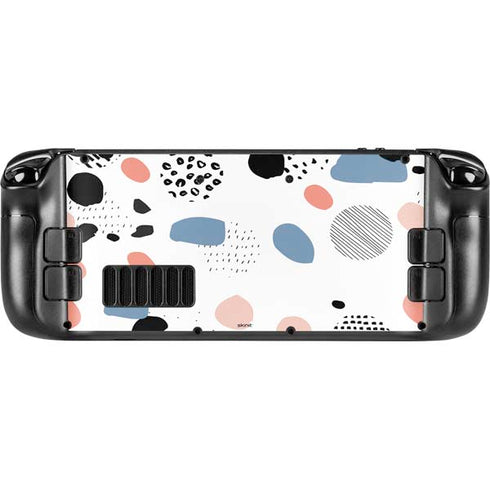 Patterned Dots Steam Deck Handheld Gaming Computer Skin