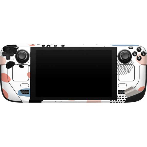 Patterned Dots Steam Deck Handheld Gaming Computer Skin