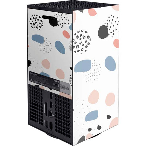 Patterned Dots XBox Series X Digital Edition Console Skin