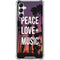 Peace Love And Music Gabb Phone 4 Clear Case