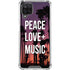Peace Love And Music Galaxy Cases