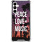 Peace Love And Music Galaxy A16 5G Clear Case