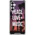 Peace Love And Music Galaxy A16 5G Clear Case