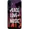 Peace Love And Music Galaxy A16 5G Skin
