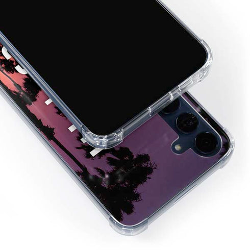 Peace Love And Music Galaxy A35 5G Clear Case