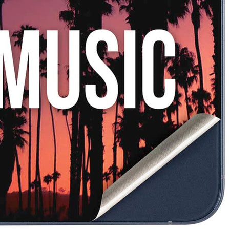 Peace Love And Music Galaxy A35 5G Skin