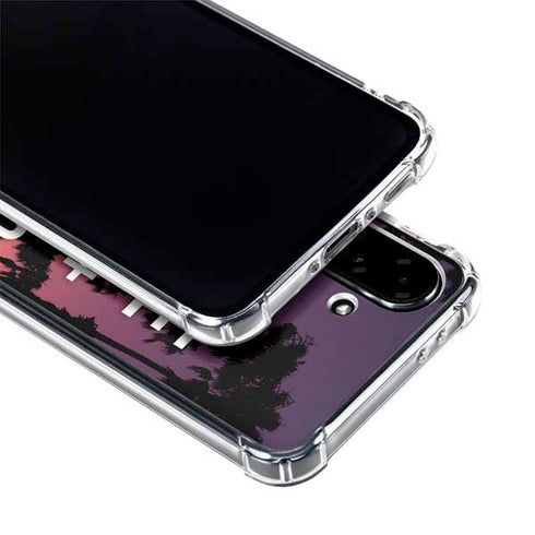 Peace Love And Music Galaxy A36 5G Clear Case