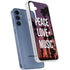 Peace Love And Music Galaxy A55 5G Clear Case