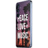 Peace Love And Music Galaxy A55 5G Skin
