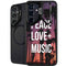 Peace Love And Music Galaxy S25 Plus Kickstand Case