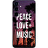 Peace Love And Music Galaxy S24 Plus Skin