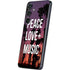 Peace Love And Music Galaxy S24 Plus Skin