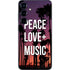Peace Love And Music Galaxy S24 Skin