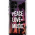 Peace Love And Music Galaxy S25 Ultra Impact Case