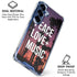 Peace Love And Music Galaxy S25 Clear Case