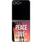 Peace Love And Music Galaxy Z Flip6 Skin