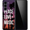 Peace Love And Music Galaxy Z Fold5 5G Skin