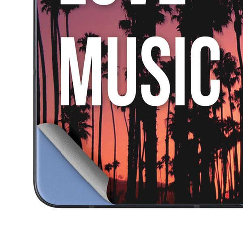 Peace Love And Music Galaxy Z Fold5 5G Skin