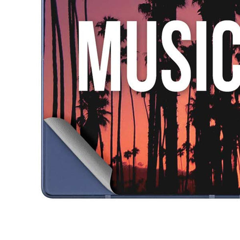 Peace Love And Music Galaxy Z Fold6 Skin
