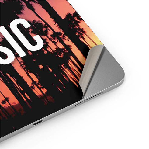 Peace Love And Music Apple iPad Air Skin