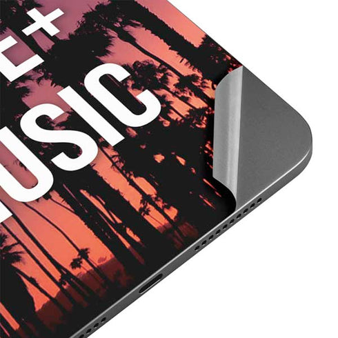 Peace Love And Music Apple iPad Mini Skin