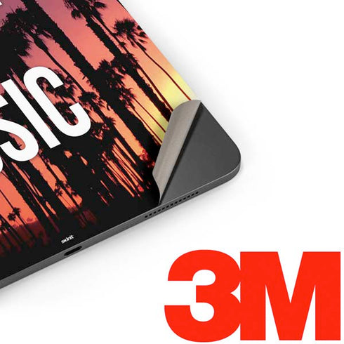 Peace Love And Music Apple iPad Pro Skin