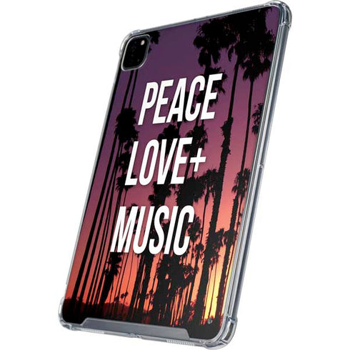 Peace Love And Music iPad Cases