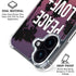Peace Love And Music iPhone 16 Clear Case