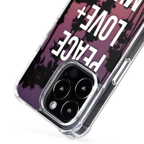 Peace Love And Music iPhone 16 Pro MagSafe Case