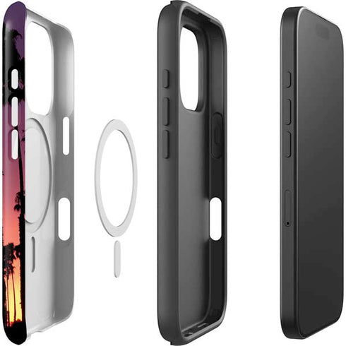 Peace Love And Music iPhone 16 Pro Magsafe Impact Case