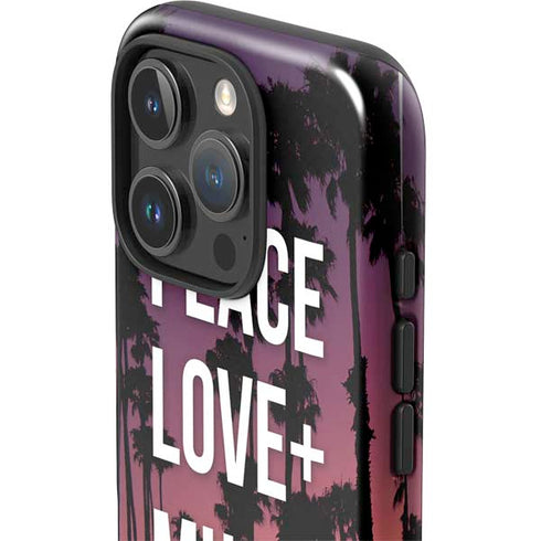 Peace Love And Music iPhone 16 Pro Max Impact Case