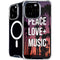 Peace Love And Music iPhone 16 Pro Max MagSafe Case
