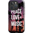 Peace Love And Music iPhone 16 Pro Max Magsafe Impact Case