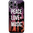 Peace Love And Music iPhone 16 Pro Max Skin