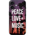 Peace Love And Music iPhone 16 Skin