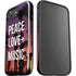 Peace Love And Music iPhone 16e Impact Case